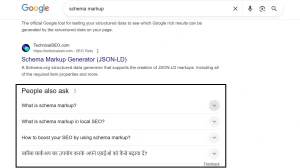 Google People Also Ask feature showing conversational SEO queries