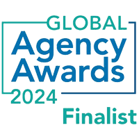 Global Agency Awards 2024 finalist badge