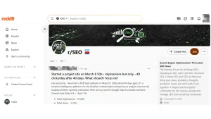 community-driven SEO through reddit subreddit engagement and niche discussions