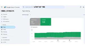 Why Google Is Not Indexing Your Pages: 15 Common Causes & Fixes 1 Google Search Console Page Indexing overview showing indexed and non-indexed pages for website analysis.